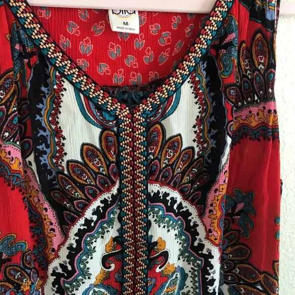 Bila Tops - Bila Boho Top Size Medium